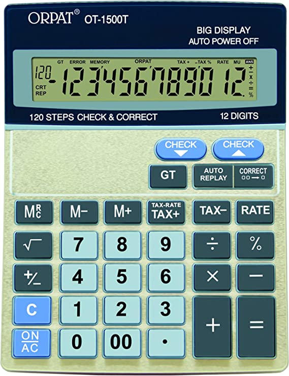 Orpat OT 1500T OT 1500T Basic Calculator